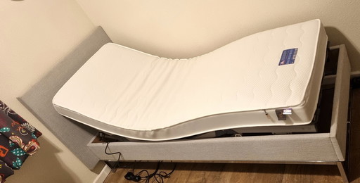 Tempur Bed Fully Adjustable Incl Mattress And Topper Zgan