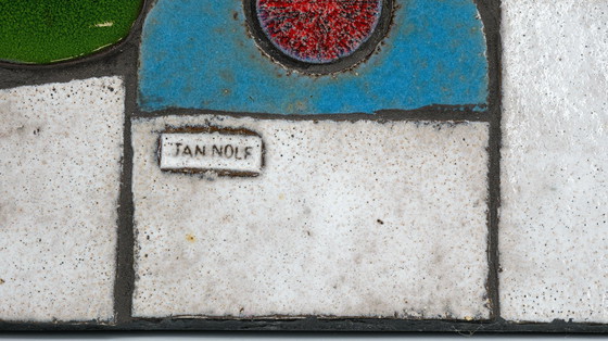 Image 1 of Ceramic Basrelief By Jan Nolf