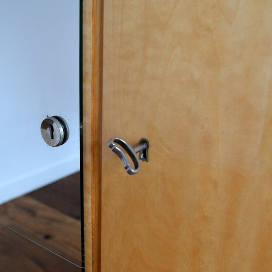 Image 1 of Vintage lacquered pear wood cabinet, 1950
