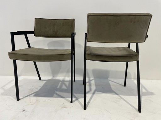 2x QLIV Fat Air dining room chair by Anton de Groof