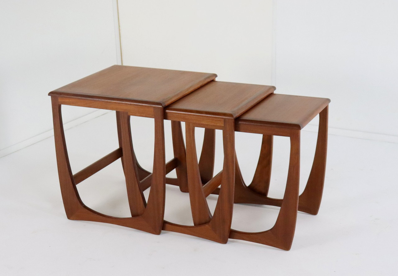 Set di 3 tavolini impilabili Sunelm 'Partington' Vintage