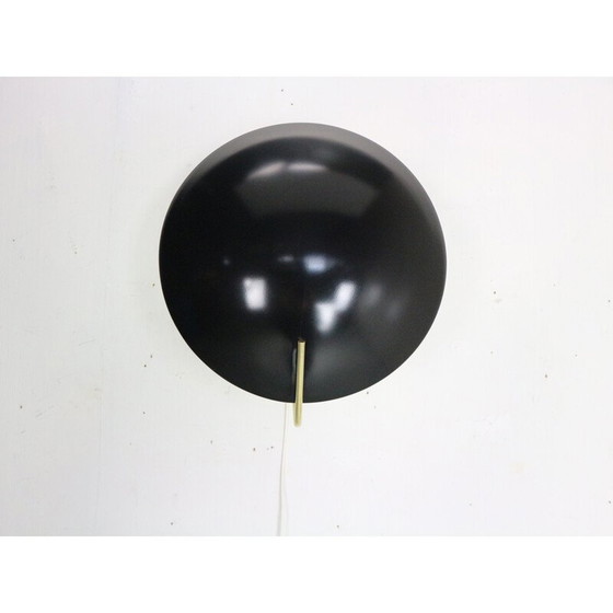 Image 1 of Lampada da parete vintage modello 232 in alluminio, ottone e marmo di Bruno Gatta per Stilnovo, Italia anni '60