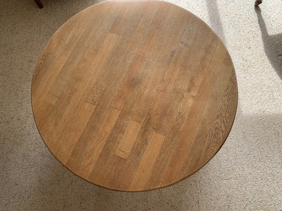 Image 1 of Brutalist Oak Coffee Table