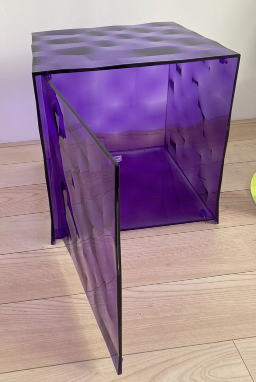 1 Piece , Stackable Cube, Side Table, With Door From Kartell