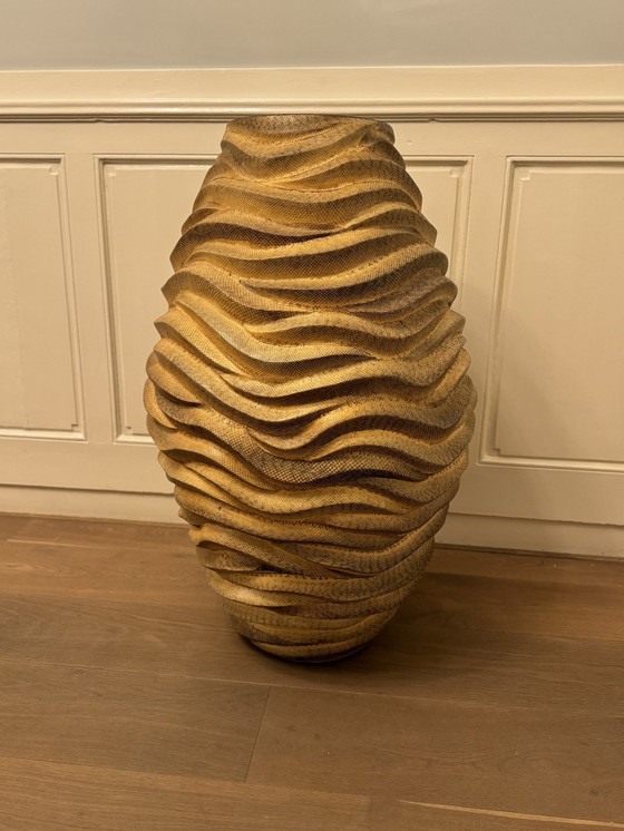 Image 1 of Eric Kuster Snake leather plant pot