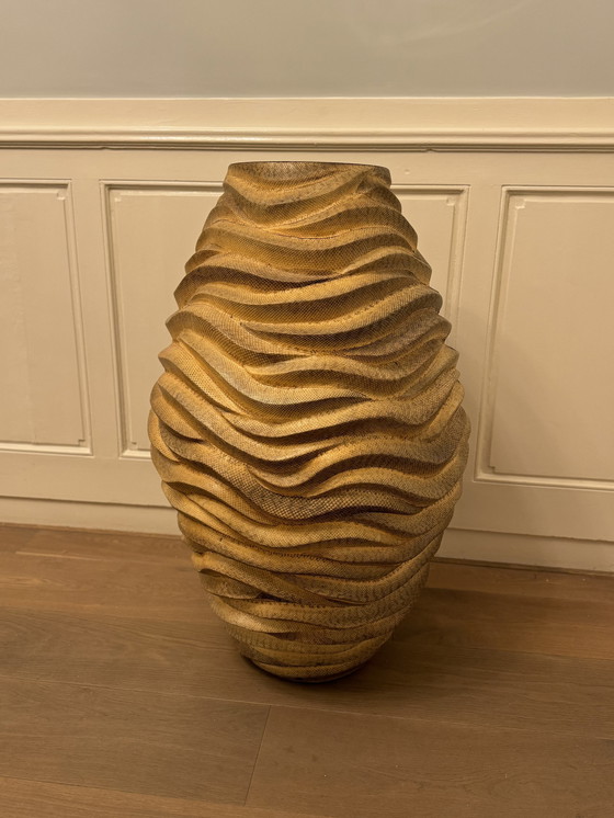 Image 1 of Eric Kuster Snake leather plant pot