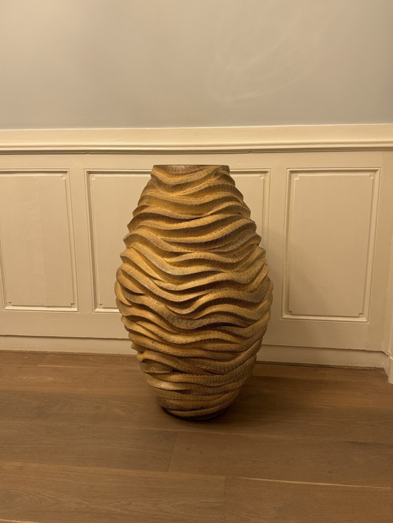 Image 1 of Eric Kuster Snake leather plant pot