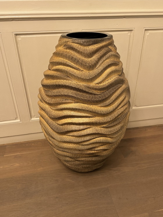 Image 1 of Eric Kuster Snake leather plant pot