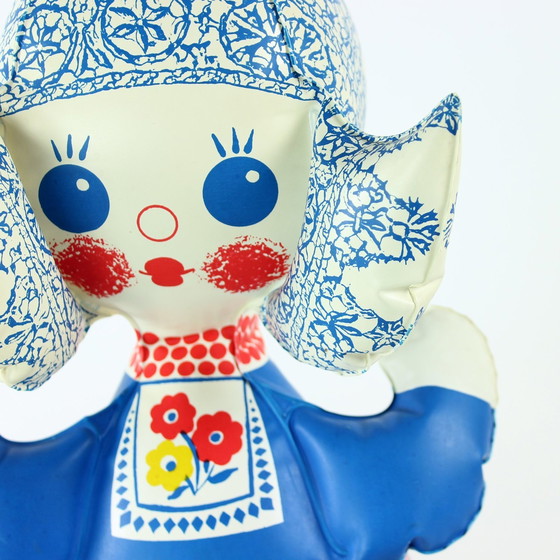 Image 1 of Bambola gonfiabile vintage in gomma di Libuse Niklova, Cecoslovacchia, anni &#39;70