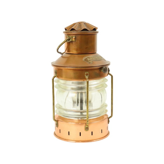 Image 1 of Small Ship Lamp Anchor Light Oil Lamp