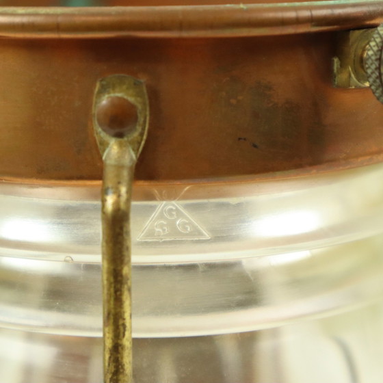 Image 1 of Small Ship Lamp Anchor Light Oil Lamp