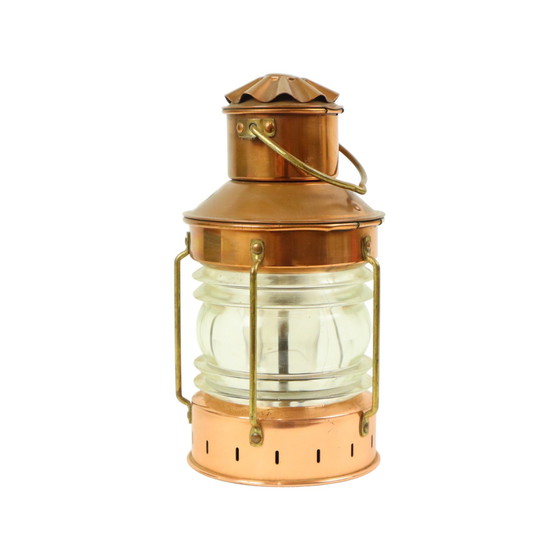 Image 1 of Small Ship Lamp Anchor Light Oil Lamp