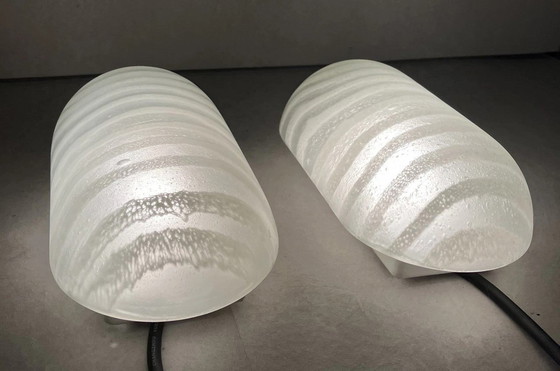 Image 1 of Peill & Putzler 'Zebra' Wall Lights, 1970