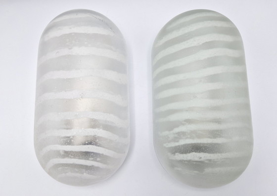 Image 1 of Peill & Putzler 'Zebra' Wall Lights, 1970