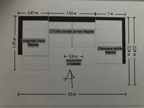 Image 1 of Canapé d'angle Piet Klerkx