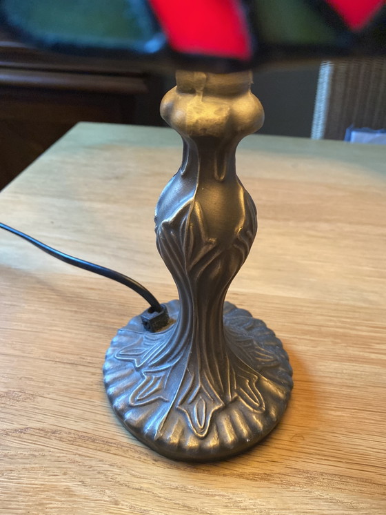 Image 1 of Tiffany style table lamp Art Deco