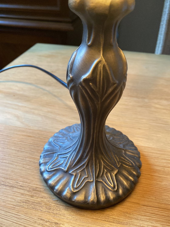 Image 1 of Tiffany style table lamp Art Deco