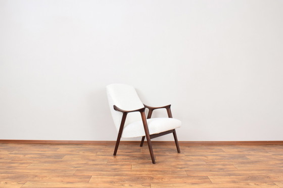 Image 1 of Mid-Century „Tenor” Teak & Boucle Armchair From Møre Lenestolfabrikk, 1960S.