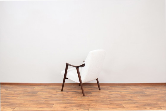 Image 1 of Mid-Century „Tenor” Teak & Boucle Armchair From Møre Lenestolfabrikk, 1960S.