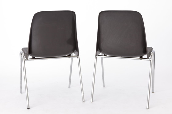 Image 1 of  Vintage Stacking Chairs 1970s Germany