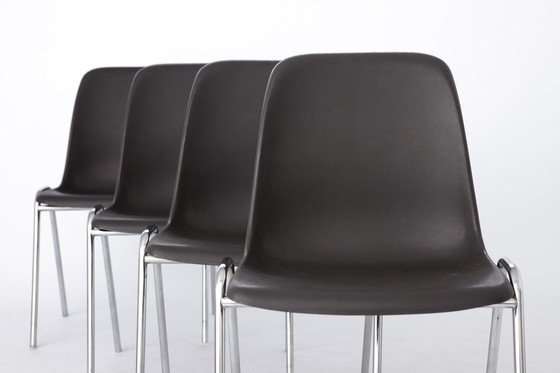 Image 1 of  Vintage Stacking Chairs 1970s Germany