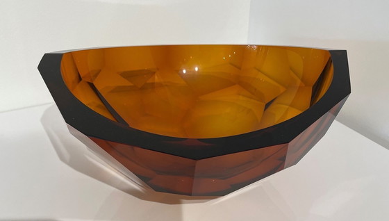 Image 1 of " Honey" Unique Glass Object By Tomas Brzon.