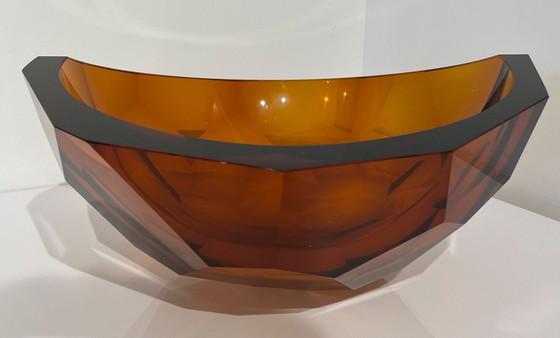 Image 1 of " Honey" Unique Glass Object By Tomas Brzon.