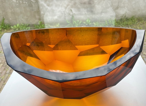 " Honey" Unique Glass Object By Tomas Brzon.