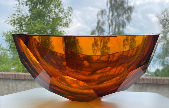 Image 1 of " Honey" Unique Glass Object By Tomas Brzon.