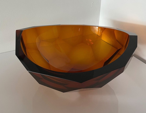 Image 1 of " Honey" Unique Glass Object By Tomas Brzon.