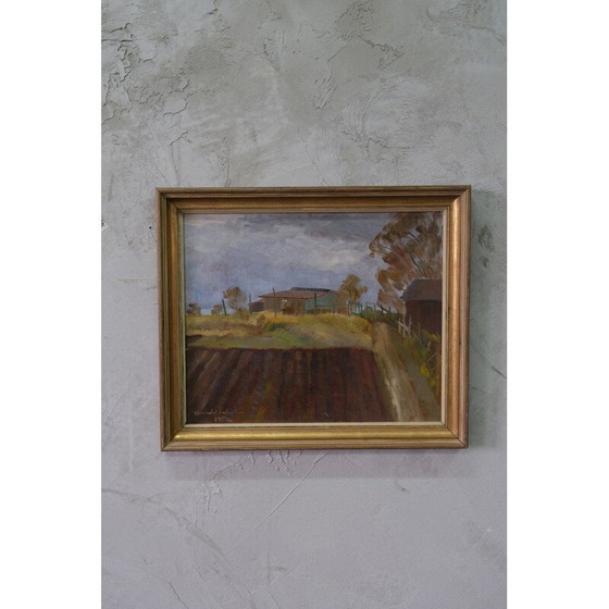 Image 1 of Vintage photo frame by Osvald Schalin, 1956