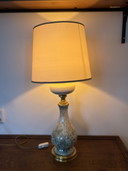 Lampe de table vintage en porcelaine