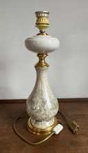 Lampe de table vintage en porcelaine