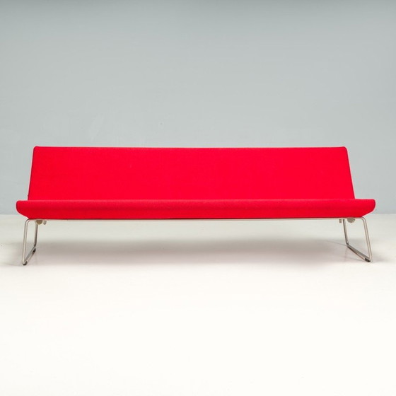 Image 1 of Vintage 3-seater metal and fabric sofa by Edward Barber and Jay Osgerby for Cappellini, 2000