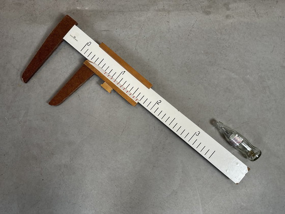 Image 1 of XXL didactic model caliper - wood