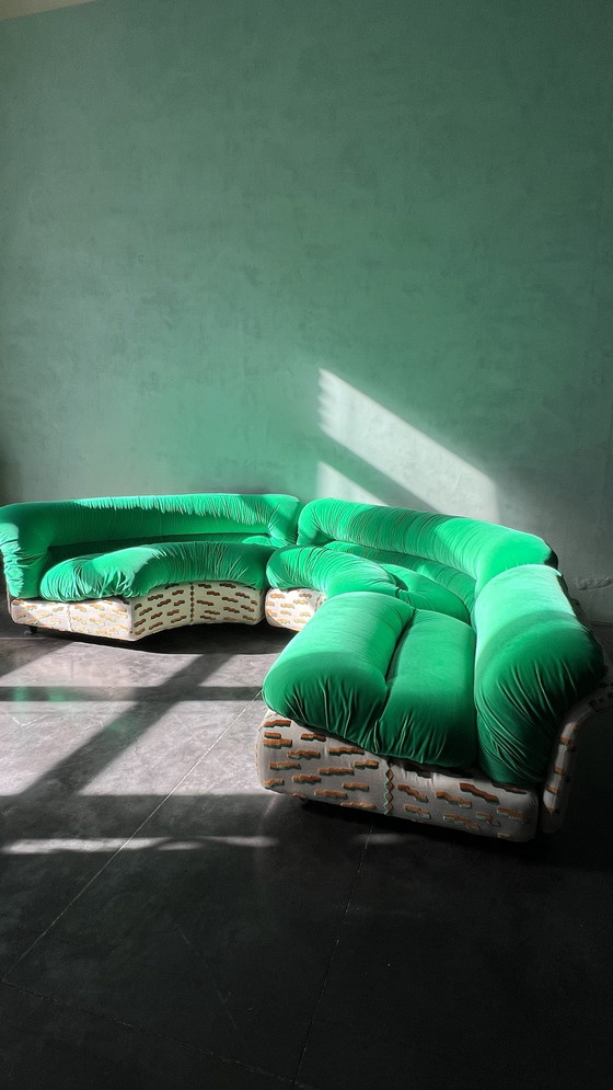 Image 1 of Rossi Di Albizzate Modular Sofa 70s