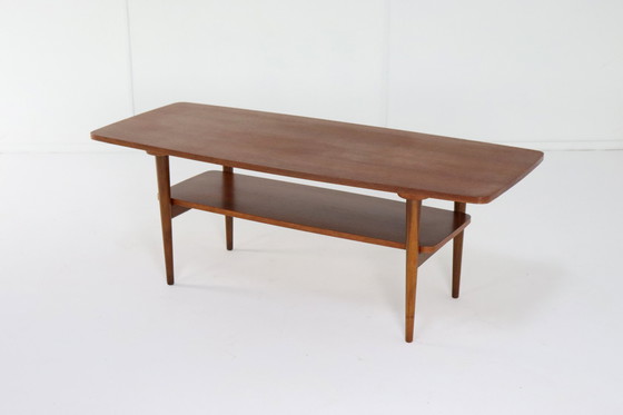 Image 1 of Coffee Table With Magazine Shelf 'Sonsbeek' Vintage