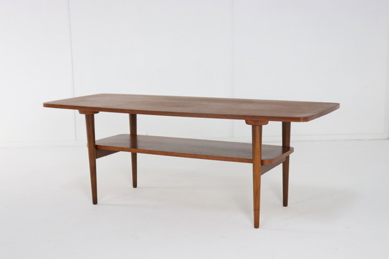 Image 1 of Coffee Table With Magazine Shelf 'Sonsbeek' Vintage