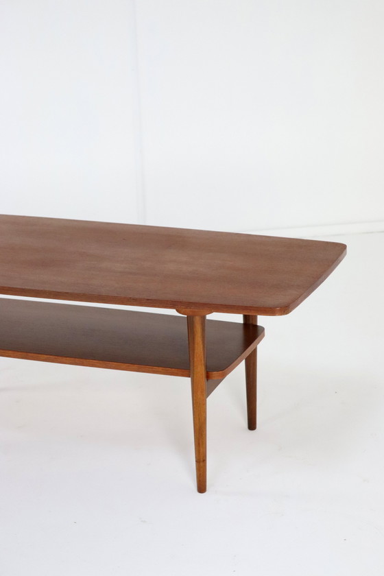 Image 1 of Coffee Table With Magazine Shelf 'Sonsbeek' Vintage