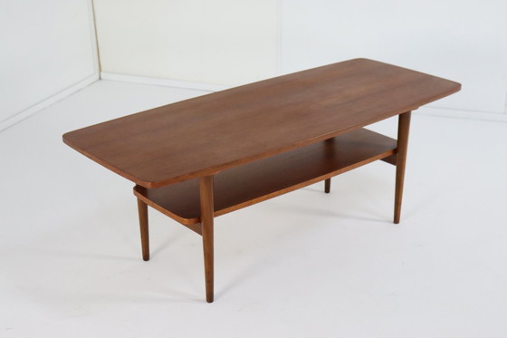 Image 1 of Coffee Table With Magazine Shelf 'Sonsbeek' Vintage