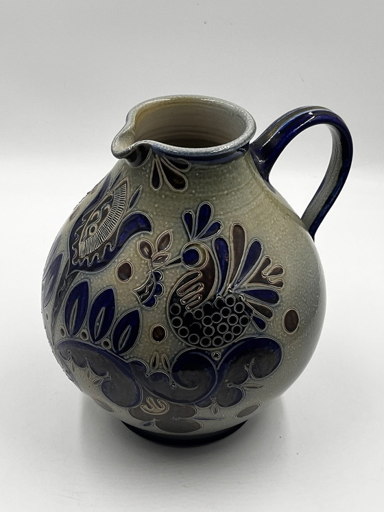 Image 1 of Stoneware Jug Vase