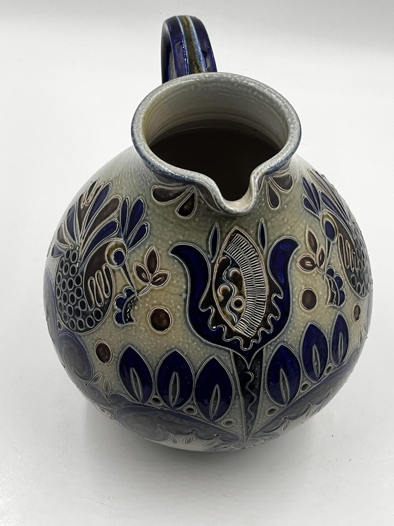 Image 1 of Stoneware Jug Vase