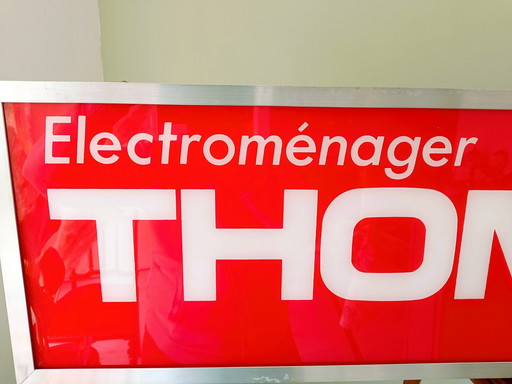 Vintage Illuminated Sign Thomson Appliances