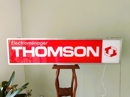 Vintage Illuminated Sign Thomson Appliances