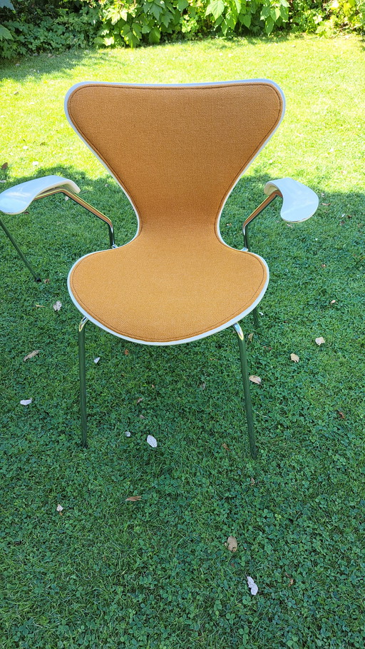 5x Chaises de salle à manger Fritz Hansen Arne Jacobsen