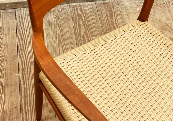 Image 1 of Teak Armrest Chair 