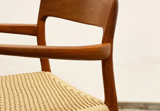 Image 1 of Teak Armrest Chair 