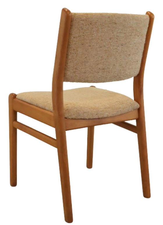 Image 1 of 6x chaises de salle à manger danoises 'Bagenkop' vintage