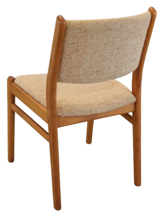 Image 1 of 6x chaises de salle à manger danoises 'Bagenkop' vintage