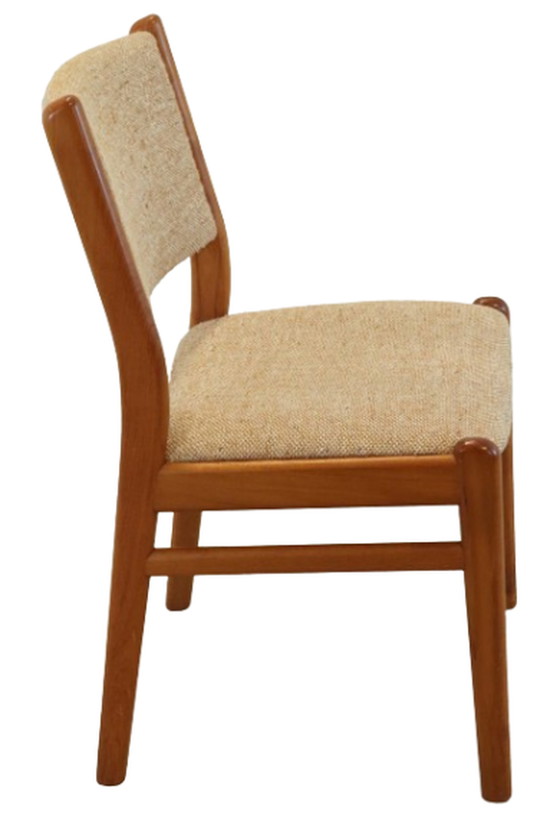 Image 1 of 6x chaises de salle à manger danoises 'Bagenkop' vintage